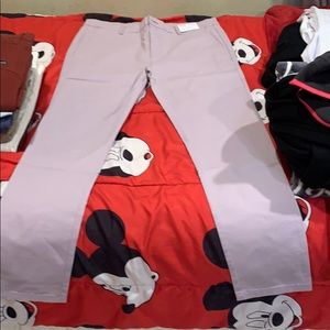 Topman lilac stretch skinny chinos